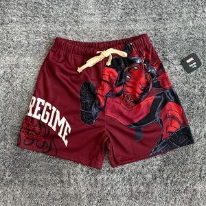 Men’s Civil Regime x Marvel Shorts, Deadpool, Heavyweight, NWT